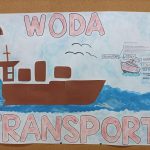 Plakat pt. „Woda – transport”