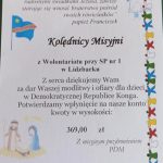 Akcje charytatywne przeprowadzone przez wolontariat misyjny